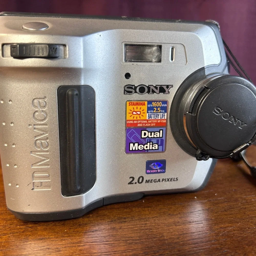 Sony Silver Video Camera
